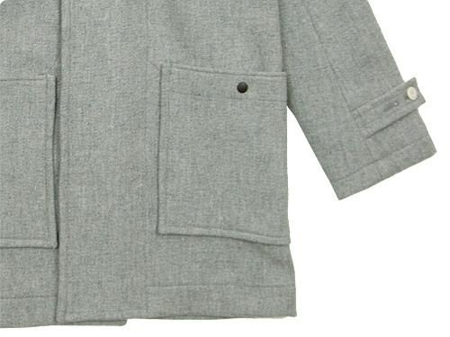 TATAMIZE DUFFLE COAT LIGHT GRAYTA14-02-014