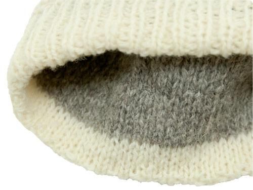 TATAMIZE HAND MADE KNIT CAP GRAY