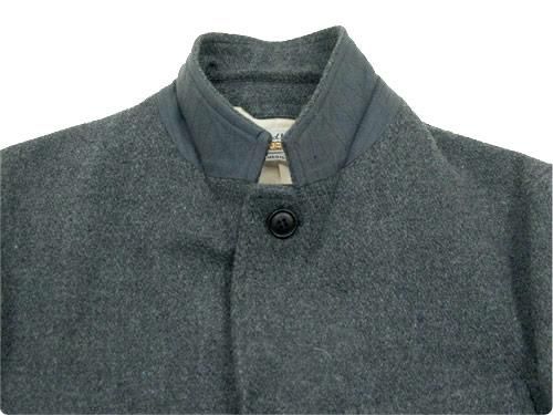 ENDS and MEANS Grandpa Wool Jacket GRAY