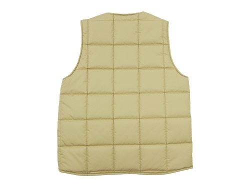 ENDS and MEANS Quilting Vest BEIGE
