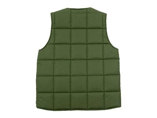 ENDS and MEANS Quilting Vest OLIVE