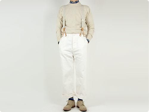 ENDS and MEANS Grandpa Knit IVORY ENDS and MEANS通販・取扱い rusk