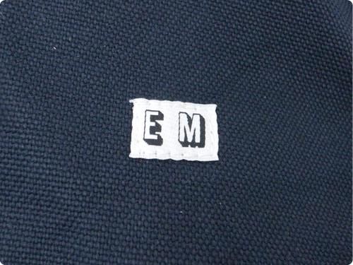 ENDS and MEANS 2way tote bag NAVY