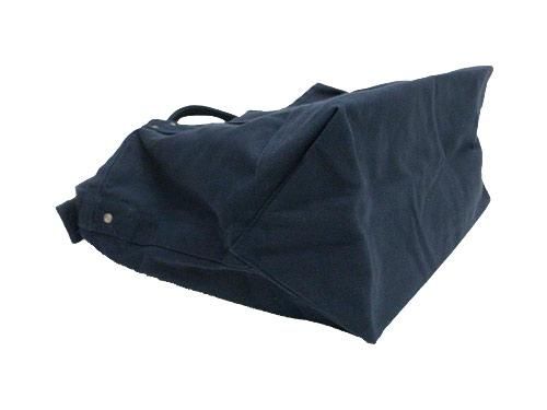 ENDS and MEANS 2way tote bag NAVY