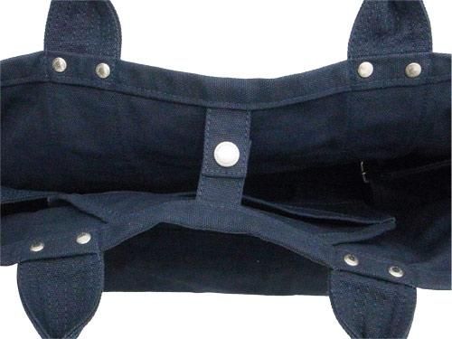 ENDS and MEANS 2way tote bag NAVY
