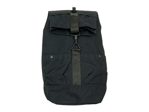 ENDS and MEANS Refugee Duffle Bag BLACK