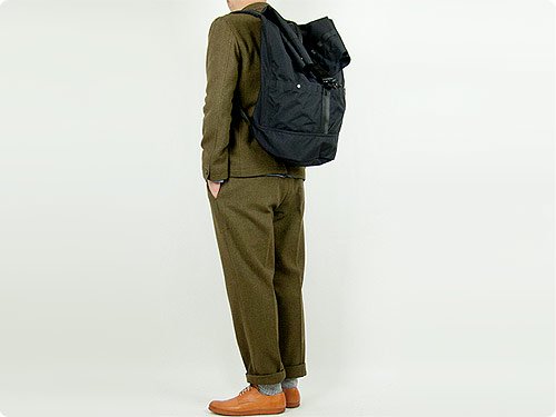ENDS and MEANS Refugee Duffle Bag BLACK