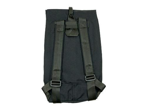 ENDS and MEANS Refugee Duffle Bag BLACK