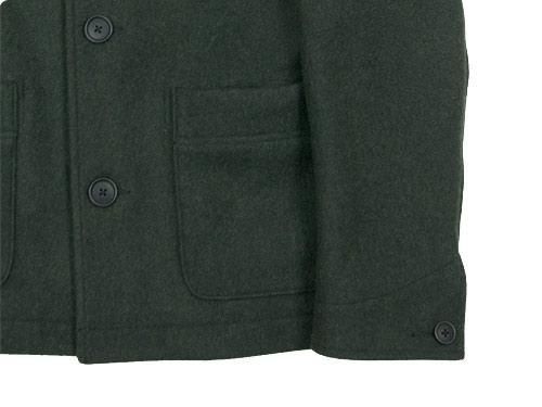 ジャケット・アウター MHL BASIC WOOL MELTON COAT (KHAKI) MHL. BASIC WOOL MELTON COAT – COLDBECK ONLINE
