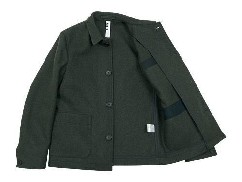 ジャケット・アウター MHL BASIC WOOL MELTON COAT (KHAKI) MHL. BASIC MELTON JACKET 180KHAKI〔メンズ〕 MHL.通販・取扱い