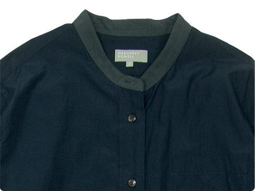 MARGARET HOWELL NAVY COTTON SILK ONE-PIECE 121NAVY ̥ǥ