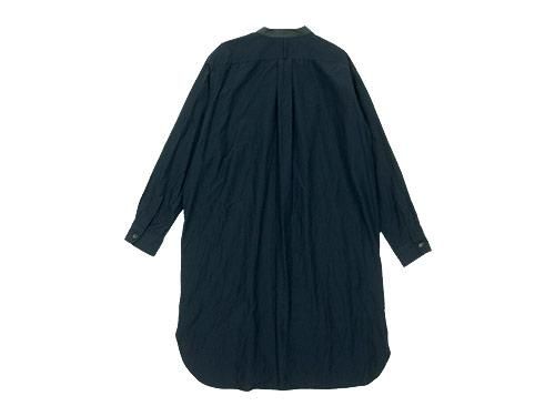 MARGARET HOWELL NAVY COTTON SILK ONE-PIECE 121NAVY ̥ǥ