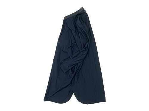 MARGARET HOWELL NAVY COTTON SILK ONE-PIECE 121NAVY ̥ǥ