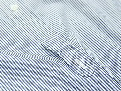 MARGARET HOWELL BOLD STRIPE P/O SHIRTS 110WHITE x NAVY ̥ǥ