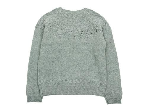 MARGARET HOWELL TEXTUERD MERINO JUMPER KNIT 020GRAY ̥ǥ