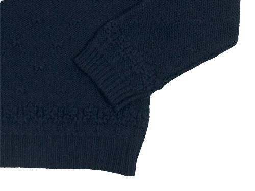 MARGARET HOWELL TEXTUERD MERINO JUMPER KNIT 121NAVY ̥ǥ