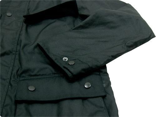 MARGARET HOWELL OILED POPLIN JACKET 010BLACK̥󥺡