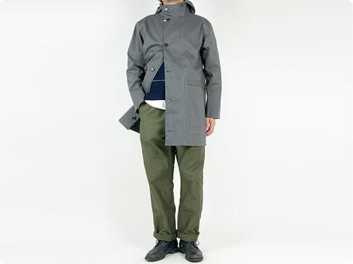 MARGARET HOWELL PROOFED COTTON COAT 020GRAY̥󥺡