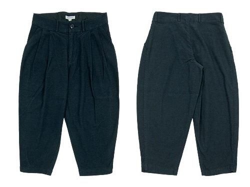 ordinary fits TUCK PANTS NAVY