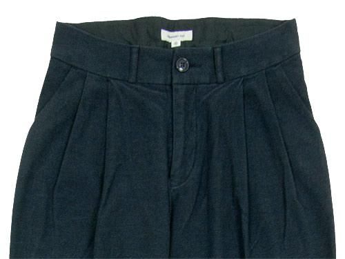 ordinary fits TUCK PANTS NAVY