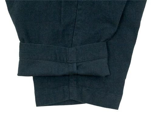 ordinary fits TUCK PANTS NAVY