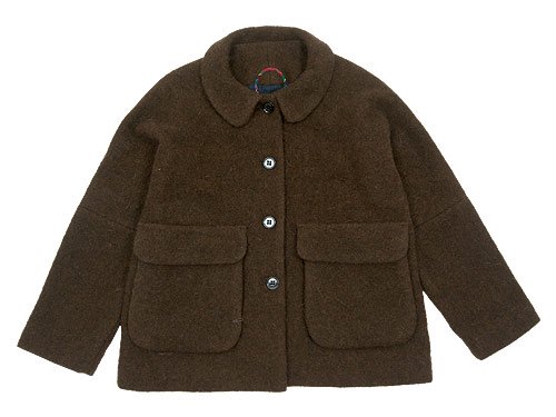 Atelier d'antan Clouetʥ롼 Wool & Alpaca Jacket BROWN