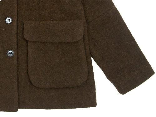 Atelier d'antan Clouetʥ롼 Wool & Alpaca Jacket BROWN