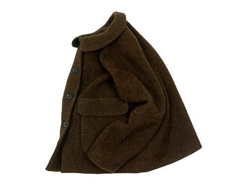 Atelier d'antan Clouetʥ롼 Wool & Alpaca Jacket BROWN