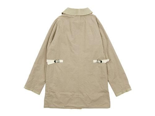 TATAMIZE RV COAT BEIGE x YELLOW CHECK