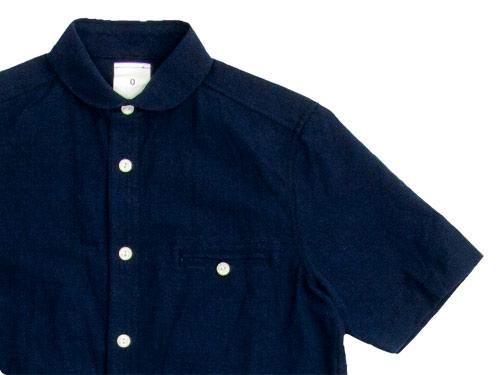 maillot sunset round work S/S shirts NAVY