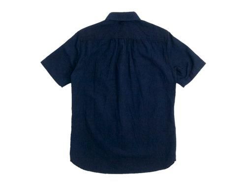 maillot sunset round work S/S shirts NAVY