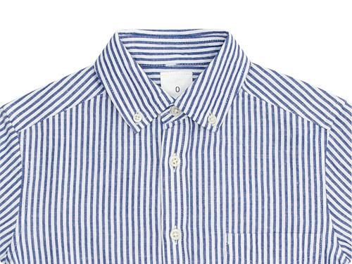 maillot sunset stripe B.D. shirts BLUE x WHITE