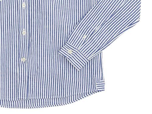 maillot sunset stripe B.D. shirts BLUE x WHITE