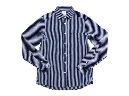 maillot sunset stripe B.D. shirts NAVY x BLACK