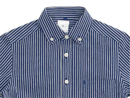 maillot sunset stripe B.D. shirts NAVY x BLACK