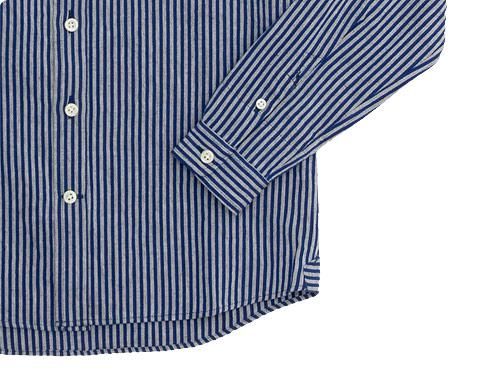 maillot sunset stripe B.D. shirts NAVY x BLACK