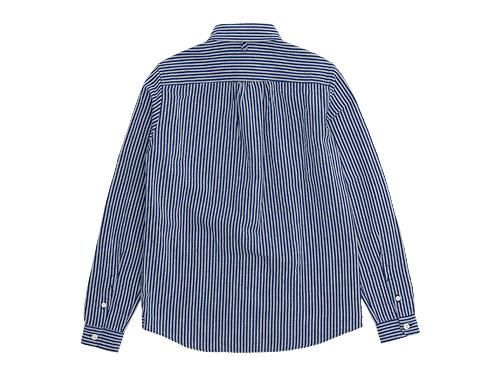 maillot sunset stripe B.D. shirts NAVY x BLACK