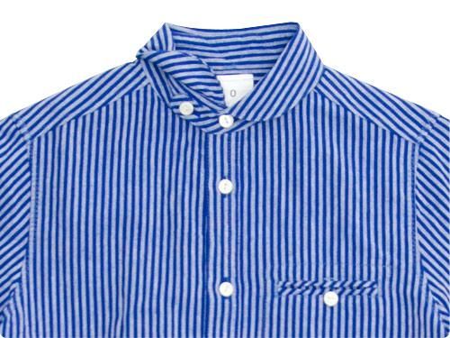 maillot sunset stripe round work shirts BLUE x BLUE