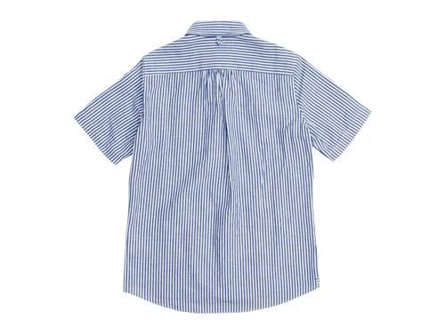 maillot sunset stripe B.D. S/S shirts BLUE x WHITE