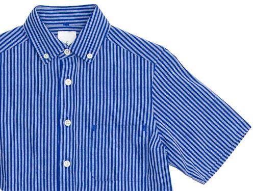 maillot sunset stripe B.D. S/S shirts BLUE x BLUE