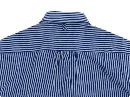 maillot sunset stripe B.D. S/S shirts NAVY x BLACK
