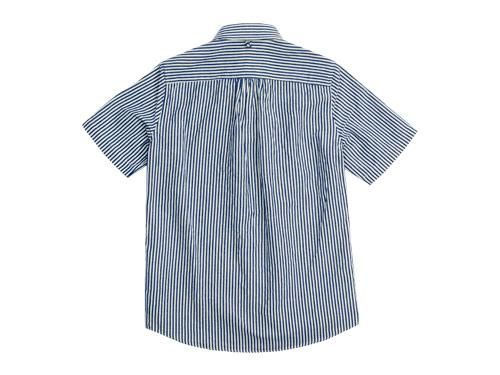 maillot sunset stripe B.D. S/S shirts YELLOW x BLUE