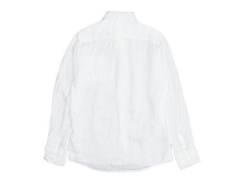 maillot sunset linen B.D. shirts WHITE