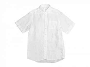 maillot sunset linen B.D. S/S shirts WHITE