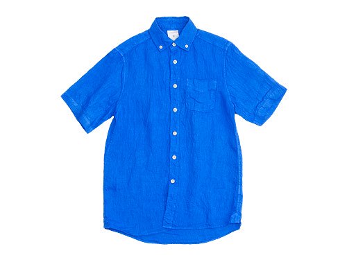 maillot sunset linen B.D. S/S shirts BLUE