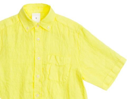 maillot sunset linen B.D. S/S shirts LEMON