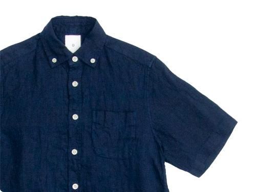 maillot sunset linen B.D. S/S shirts NAVY