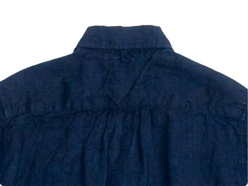 maillot sunset linen B.D. S/S shirts NAVY