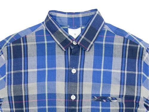 maillot C/L check shirts BLUE