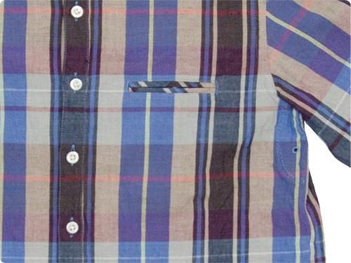 maillot C/L check shirts BEIGE